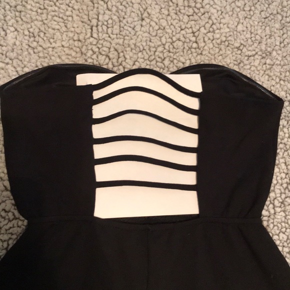 Windsor Black Strapless Dress - Picture 5 of 7